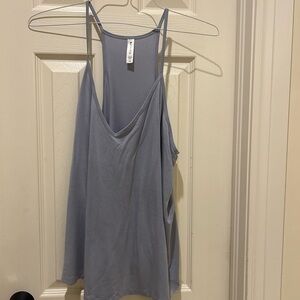 Athleta Women's Light Blue Pajama Tank Top